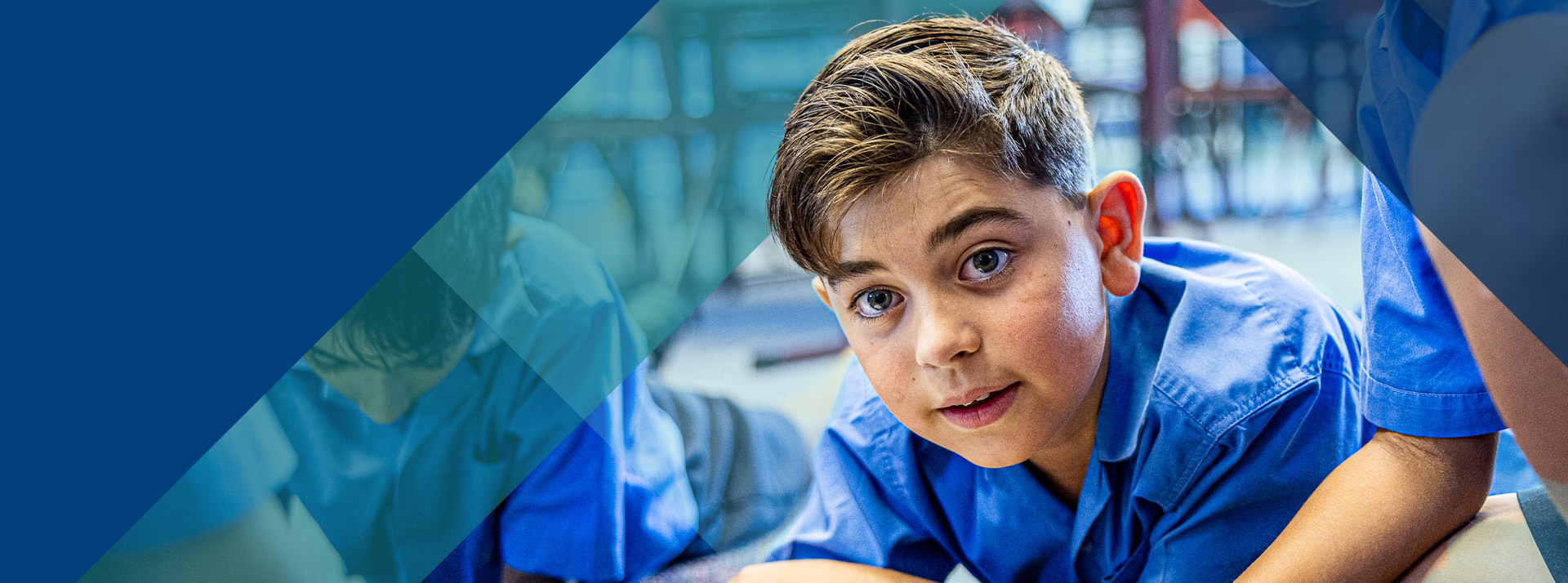 Student learning in the classroom at Our Lady of Lourdes Primary School Baulkham Hills South